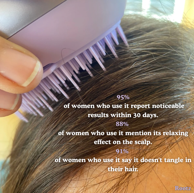 NEW Rootz™ 2.0 : Anion Therapy scalp massager